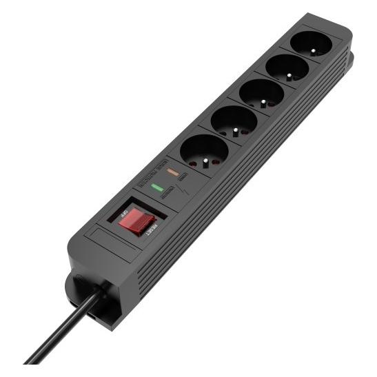 Lenovo Energy Listwa Antyprzepięciowa x5,3m (5x, 3 m) (ALTBXPD05FR300B)