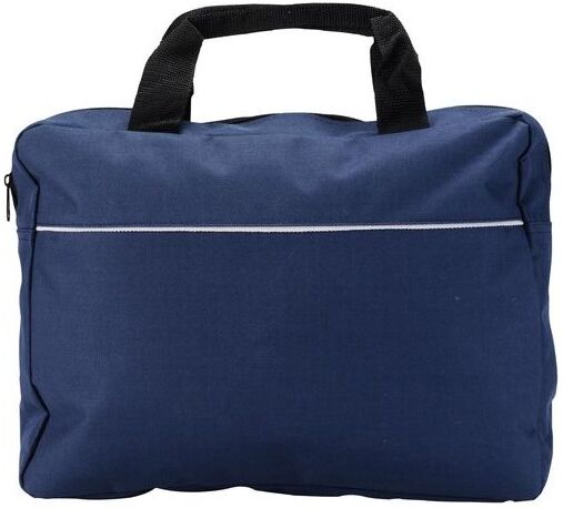 Sacoche congrès publicitaire Niam polyester PVC bleu