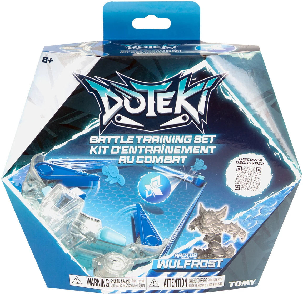 TOMY Doteki Arctos Battle Training Set for Ages 8 and Over - Solo Practice with Exclusive Wulfrost Character and Ricochet Units