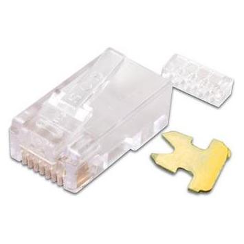 Wirewin RJ-45 Modularstecker, 100er Pack (Netzwerkkabel Stecker) (MOD 8-8 UTP KAT6-100)