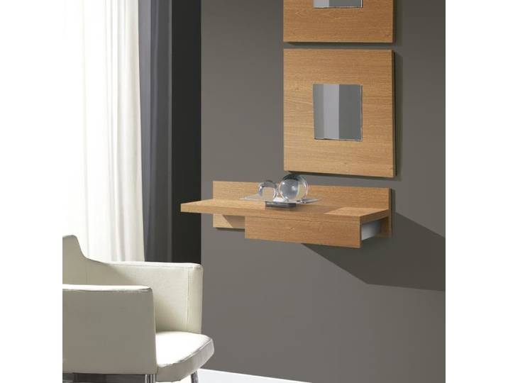Console Table d'entrée - IMPERIAL RELAX - 1 tiroir - Bois - Cerise