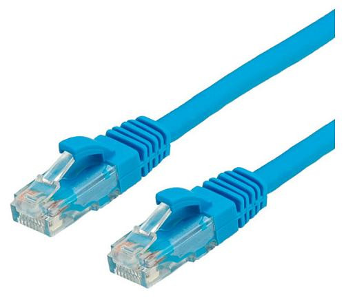 VALUE Patchkabel Cat.6A UTP blauw 7 meter