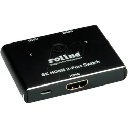 ROLINE 14013592 - HDMI Switch 8K, 2-Port