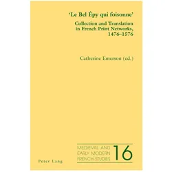 /'Le Bel Épy qui foisonne/', Fachbücher von Catherine Emerson