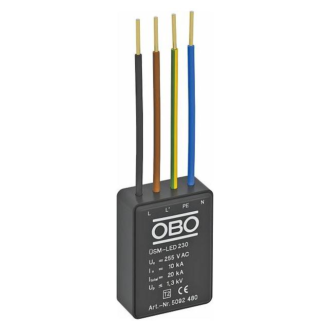 OBO Bettermann Überspannungsschutz 1+N/PE 230EdstC 10kA (5092480)