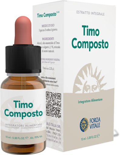 Forza Vitale Compound Thymus (iron) Spagyric Metal 10 ml