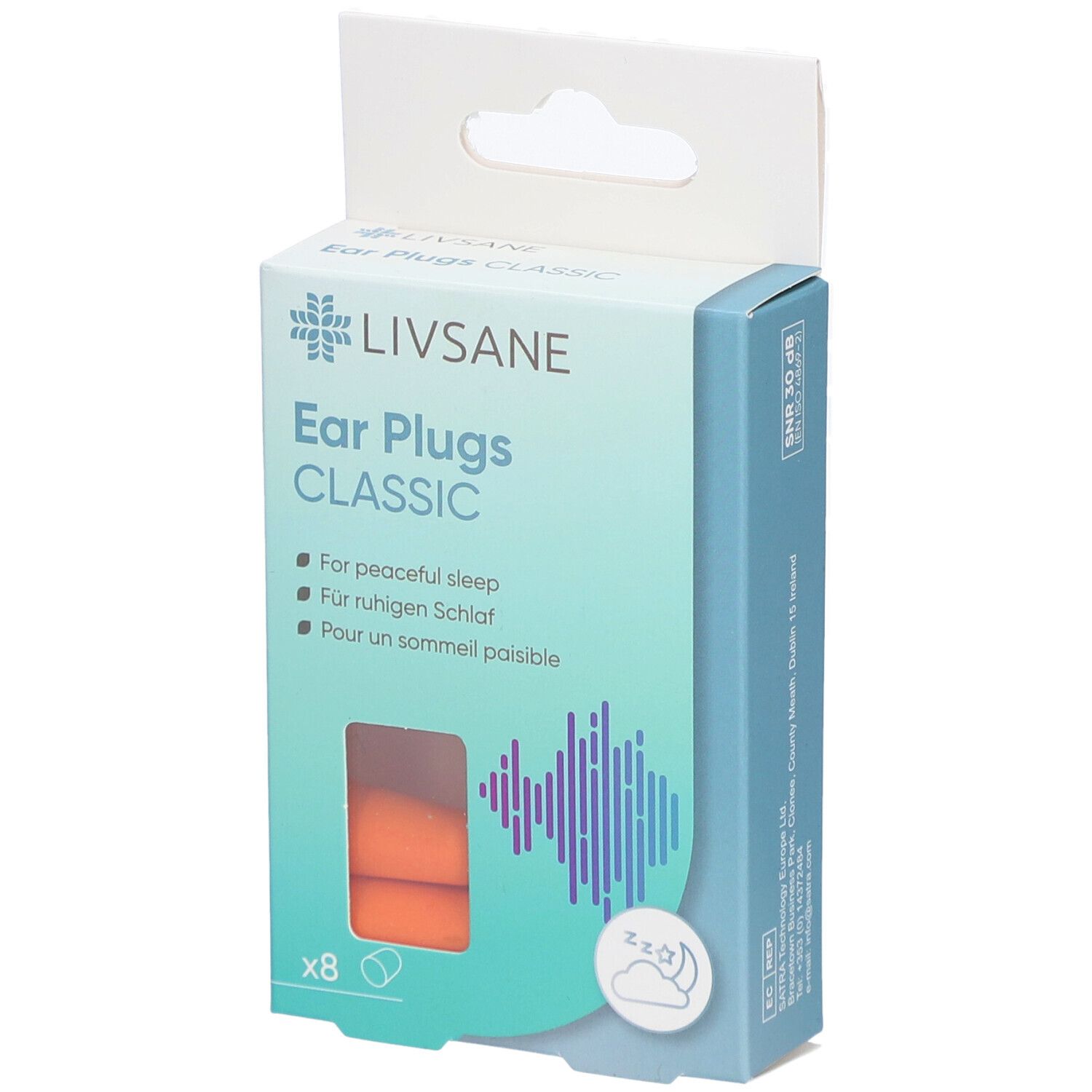 Livsane Ohrstöpsel classic 8 Stk St