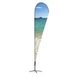 Showdown Displays Fahnenmast »Beachflag Alu Tropfen 290 cm + Tasche« - ohne Bezug