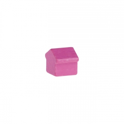 Halmakegel.com Monopoly Haus - 12x13x12mm - rosa 255820
