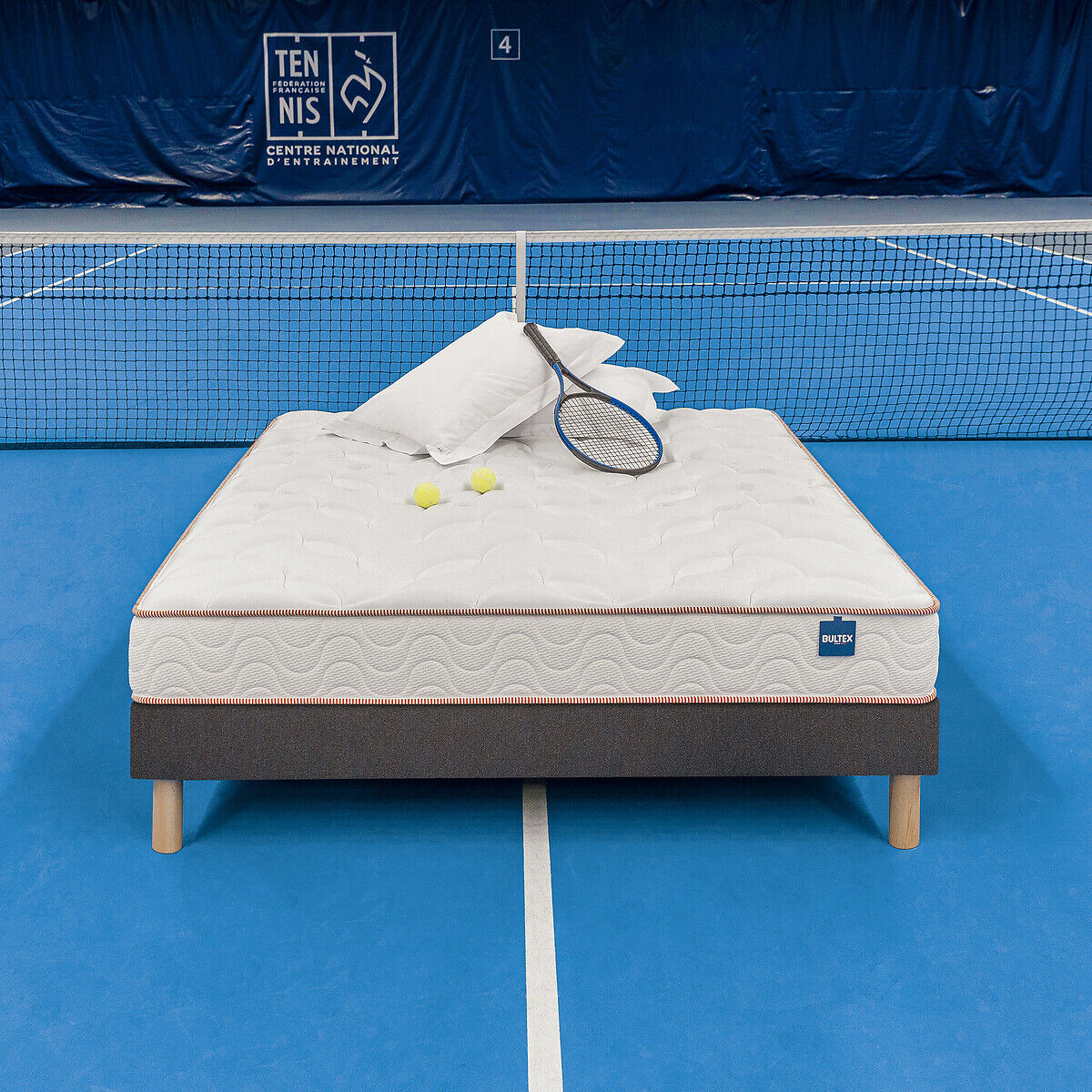 Ensemble matelas Bultex nano + sommier à lattes
