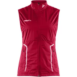 CRAFT Club Langlaufweste Damen 430000 - bright red M