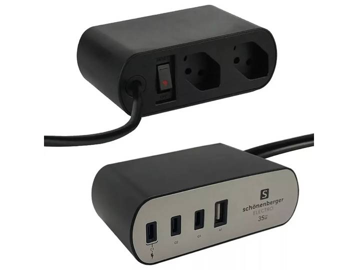 SCHOENENBERGER - Steckdosenl. PowerHub