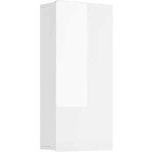 Vicco Bad-Hängeschrank Izan, hochglanz weiß, mit Tür, (B/H/T) 36,6 x 76,6 x 15,6 cm