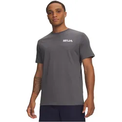 UNDER ARMOUR UA Athletics Logo T-Shirt Herren 025 - castlerock/white M