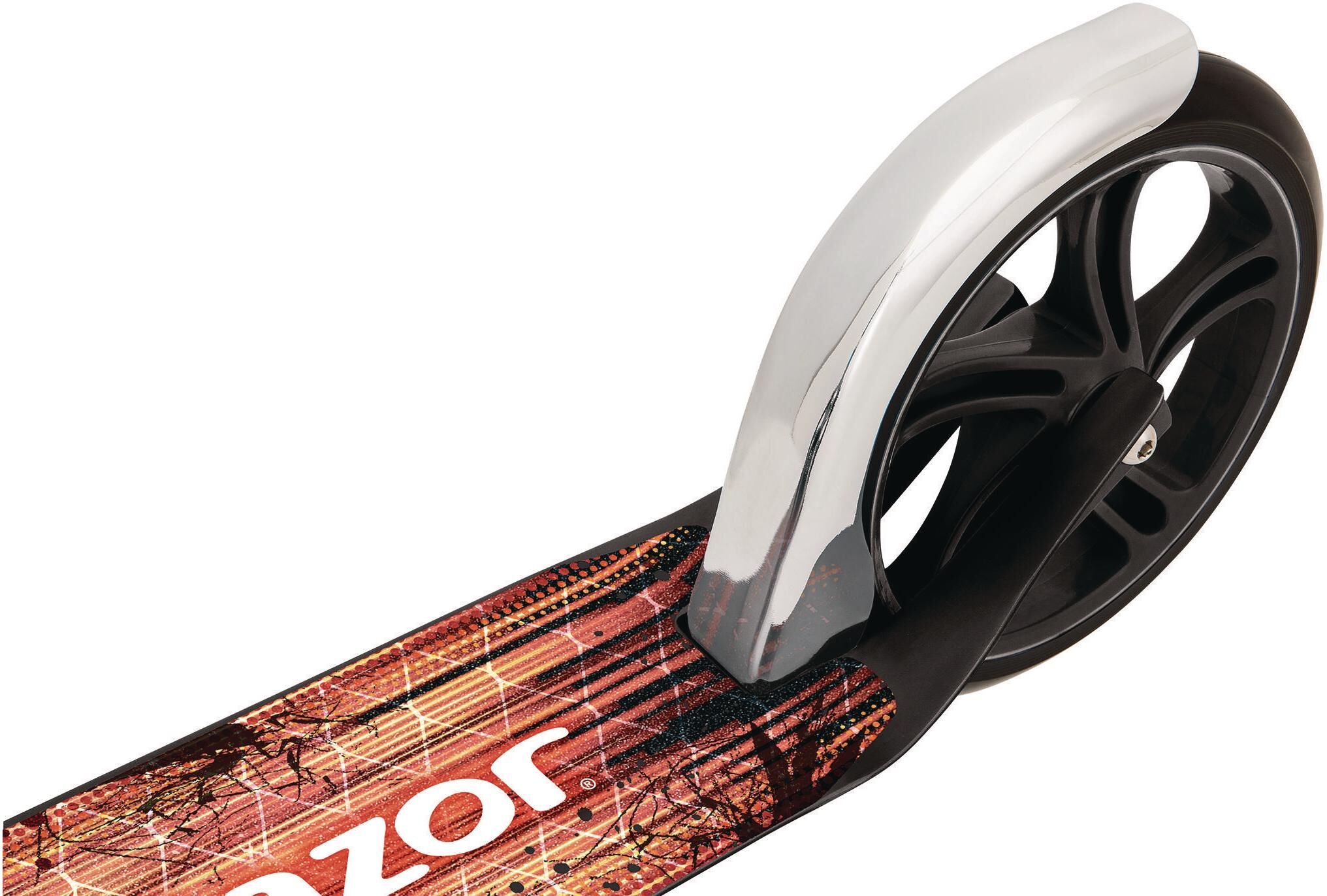 Scooter RAZOR "A5 Lux Scooter Black Label 23L", schwarz, Roller, Kinder, Scooter schwarz Einheitsgröße