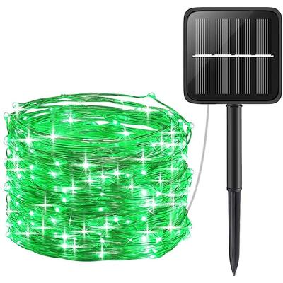 Baum Solar-Lichterkette 24M Warmweiß LEDs für Außendekorationen Feierlichkeiten