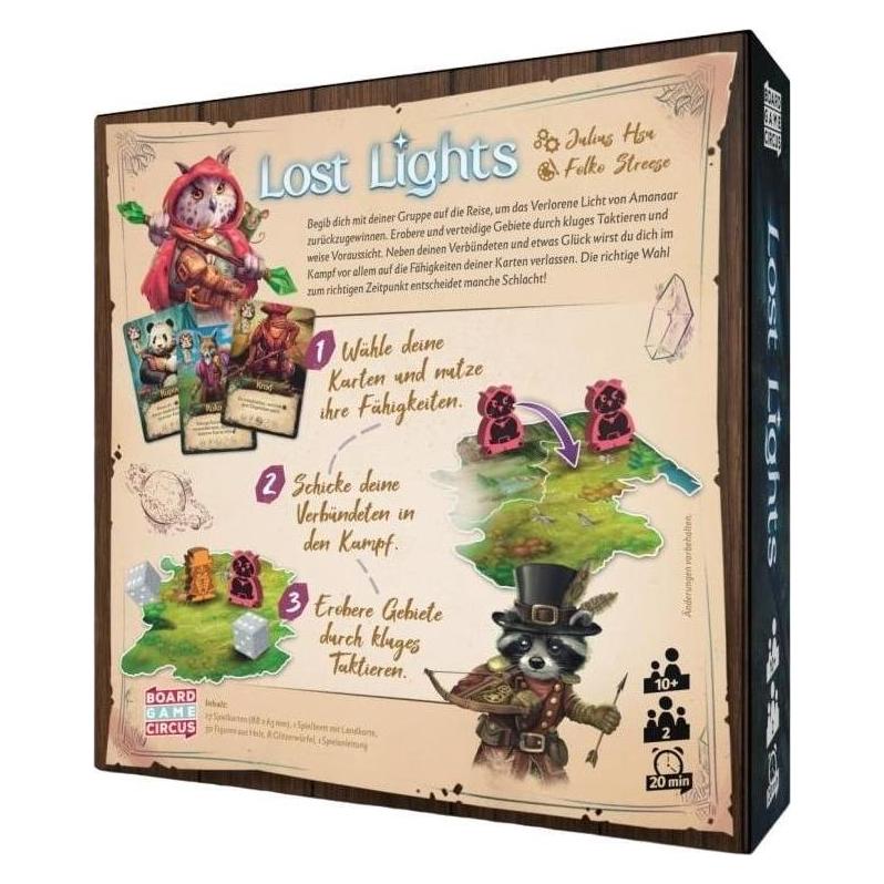Board Game Circus Lost Lights (d) (Deutsch, 2 Spieler) (BGC07018)