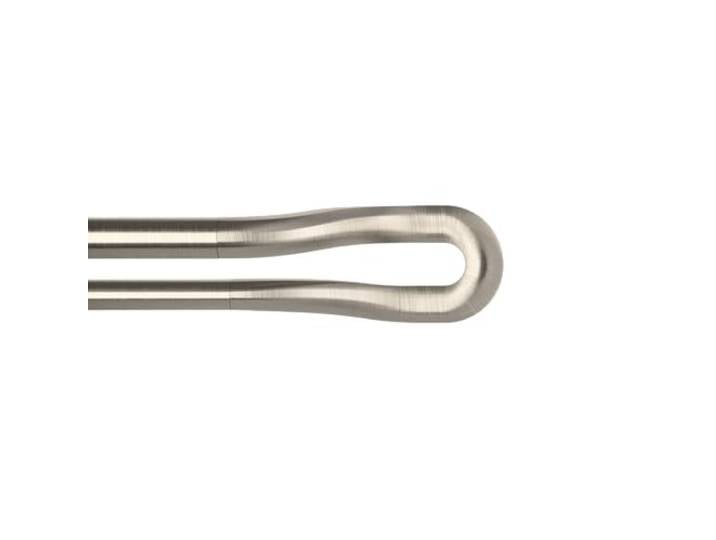 Umbra Midnight Tringle à rideaux double\, extensible 107-305 cm\, D25mm\, Nickel