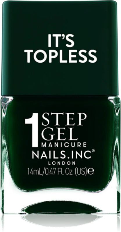 Nails Inc. It’s Topless gel nail polish with long-lasting effect shade Jasmine 14 ml