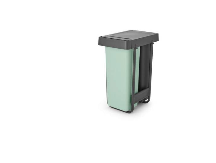 Einbauabfallsammler, Anthrazit, 30.4x63.7x48.1 cm, Kunststoff, 2 x 30 L, Brabantia