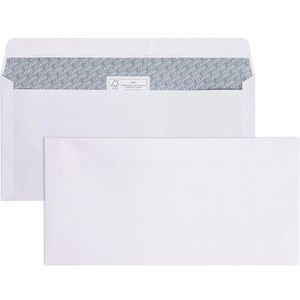 ÖKI Briefumschläge Spezial, weiß, C6/5, ohne Fenster, haftklebend, 80g/m², 200 Stück