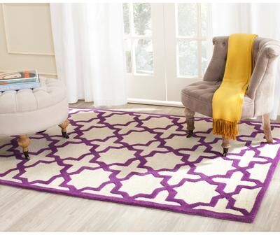 SAFAVIEH Handmade Cambridge Trudie Geometric Wool Rug