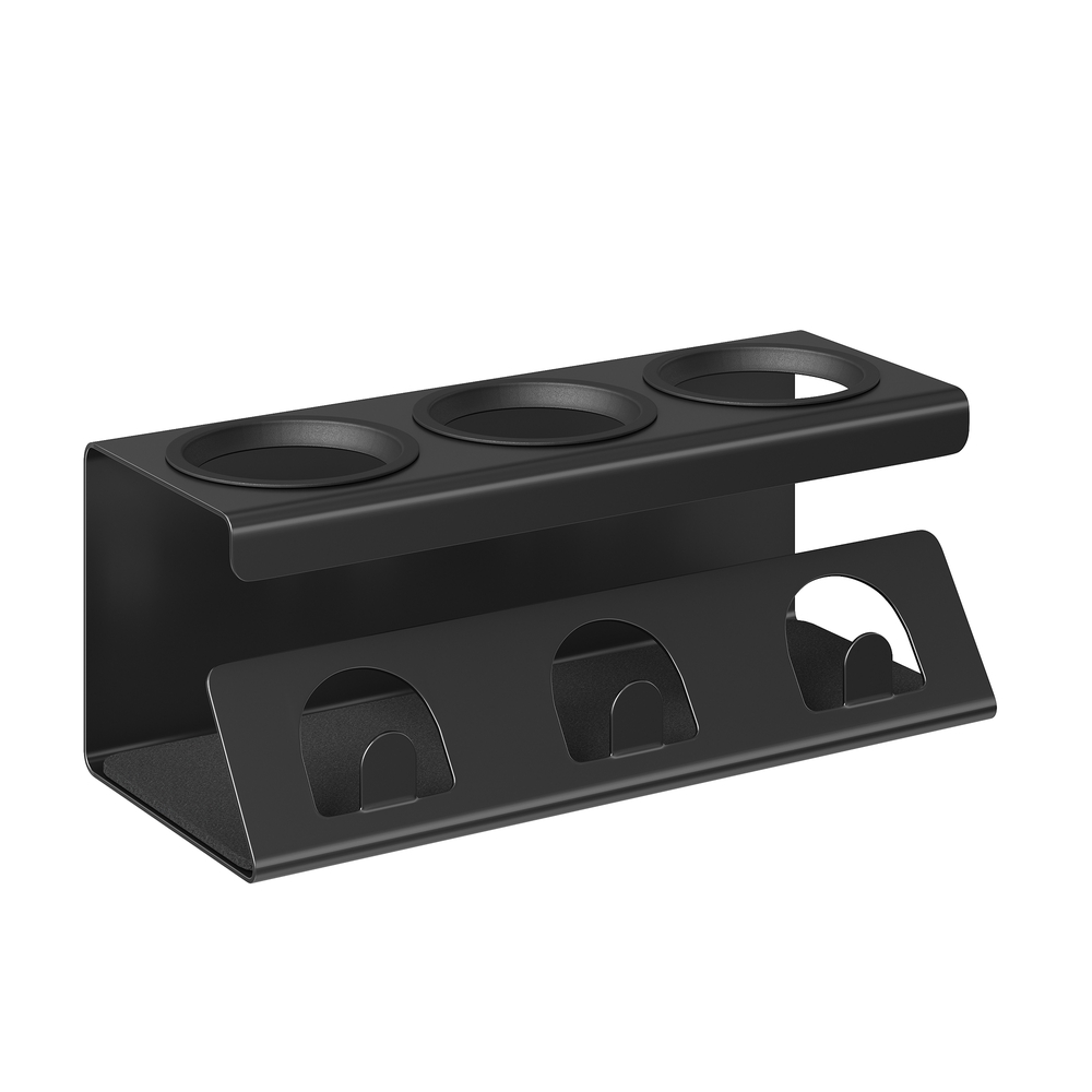 SONGMICS Flaschenhalter, für 3 Flaschen, Abtropfgestell flaschen KCSB35557BH01