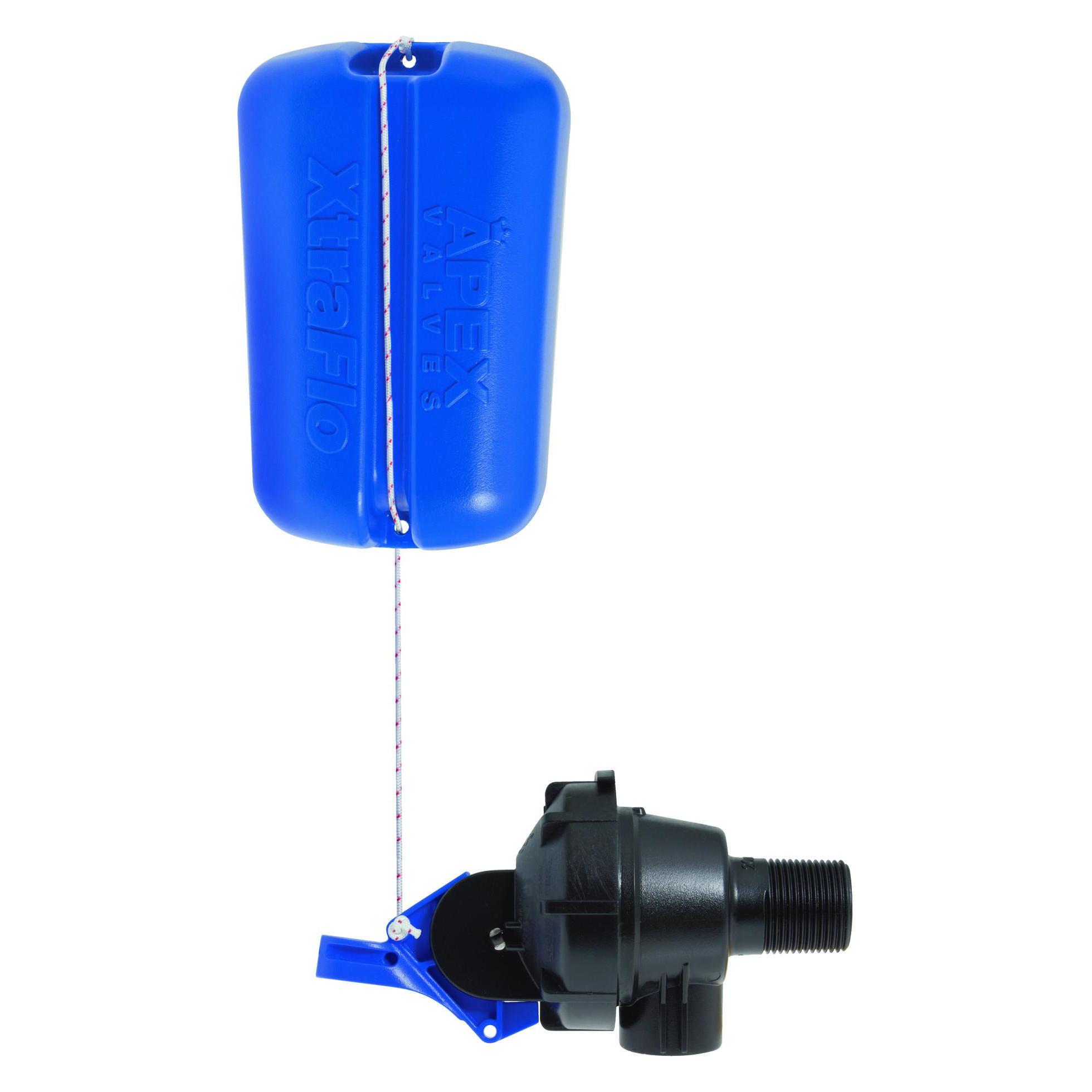 Kerbl Xtraflow Bottom Entry, 3/4" mit Schwimmer und Schnur (67287071)