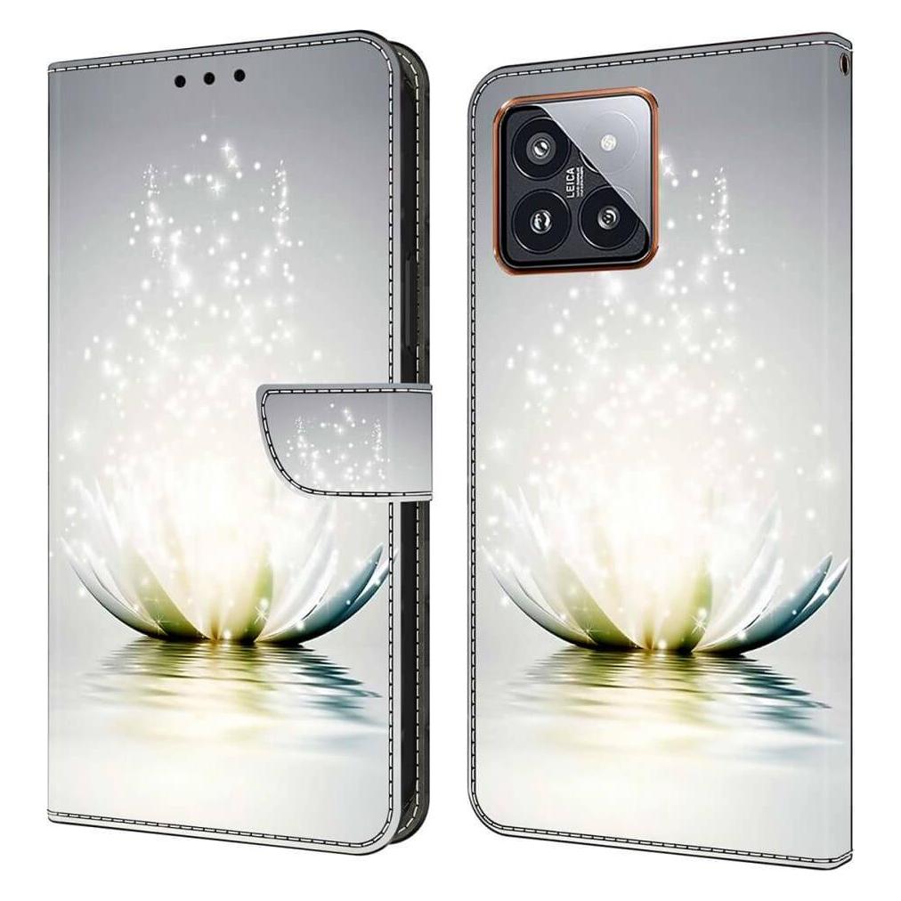 Cover-Discount Xiaomi 14 Pro - 3D-Effekt Hülle Etui Lotusblüte (Xiaomi 14 Pro) (660171401K)