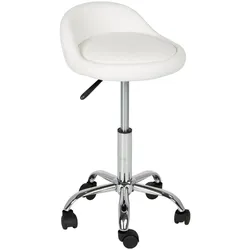 Carmen 3067 Rollhocker – Weiß