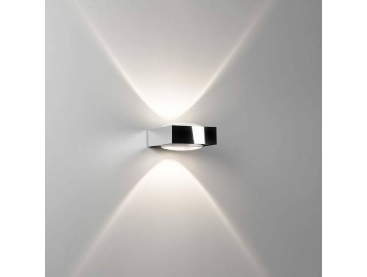 Deltalight Wandleuchte Vision LED Weiß-Chrom Clean, Minimalisti