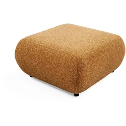 POLSTERHOCKER DELTA Modern Sitzhocker, Fußhocker Braun