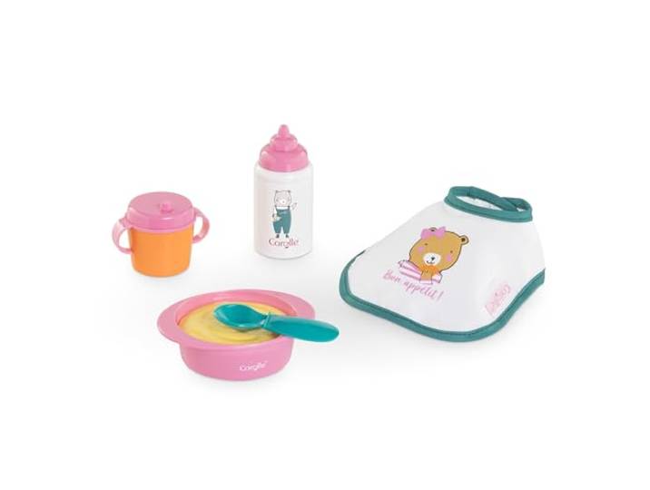 Corolle Mon Premier Poupon 5 Teile Fütterset für alle 30 cm Babypuppen, ab 18 Monaten