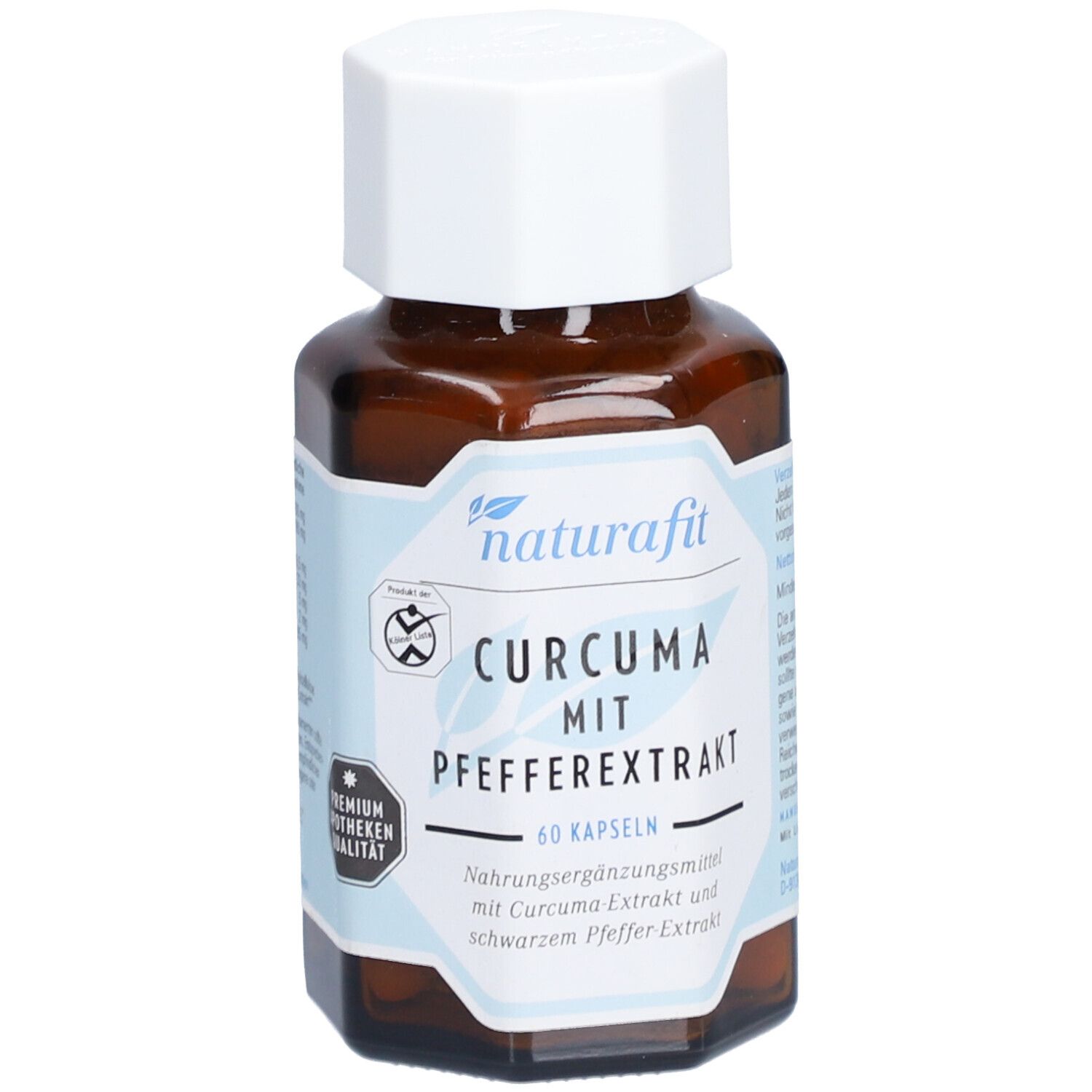 Naturafit Curcuma mit Pfeffer Kapseln 60 St