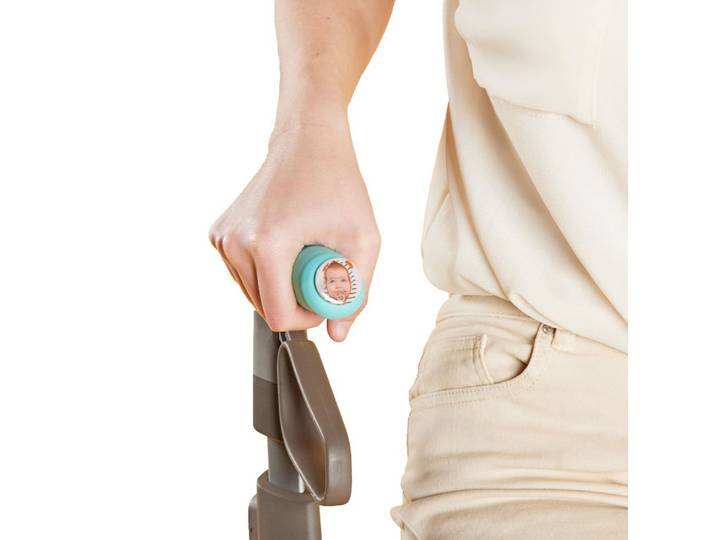 Able2 MyRollerSleeve - Rollator handgreephoes - Schokabsorberende gelpads - Turquoise