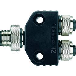 Escha 8010471 Sensor-/Aktor-Verteiler und Adapter M12 Adapter Polzahl Sensoren: 5 1 St.