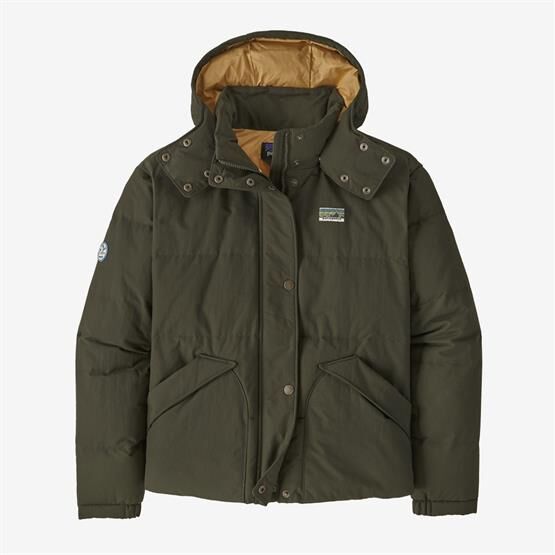 Patagonia Womens Downdrift Jacket, Pine Needle Green L