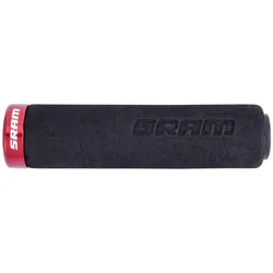 SRAM Griff 129 mm schwarz mit roter Klemmschelle