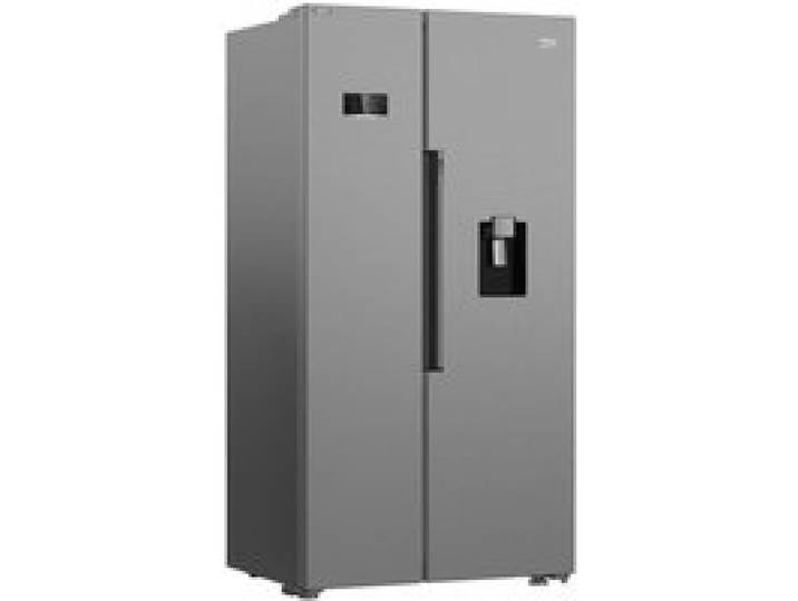 Réfrigérateur Américain side by side - BEKO - GN163241DXBN - 576 L - Froid ventilé - HarvestFresh