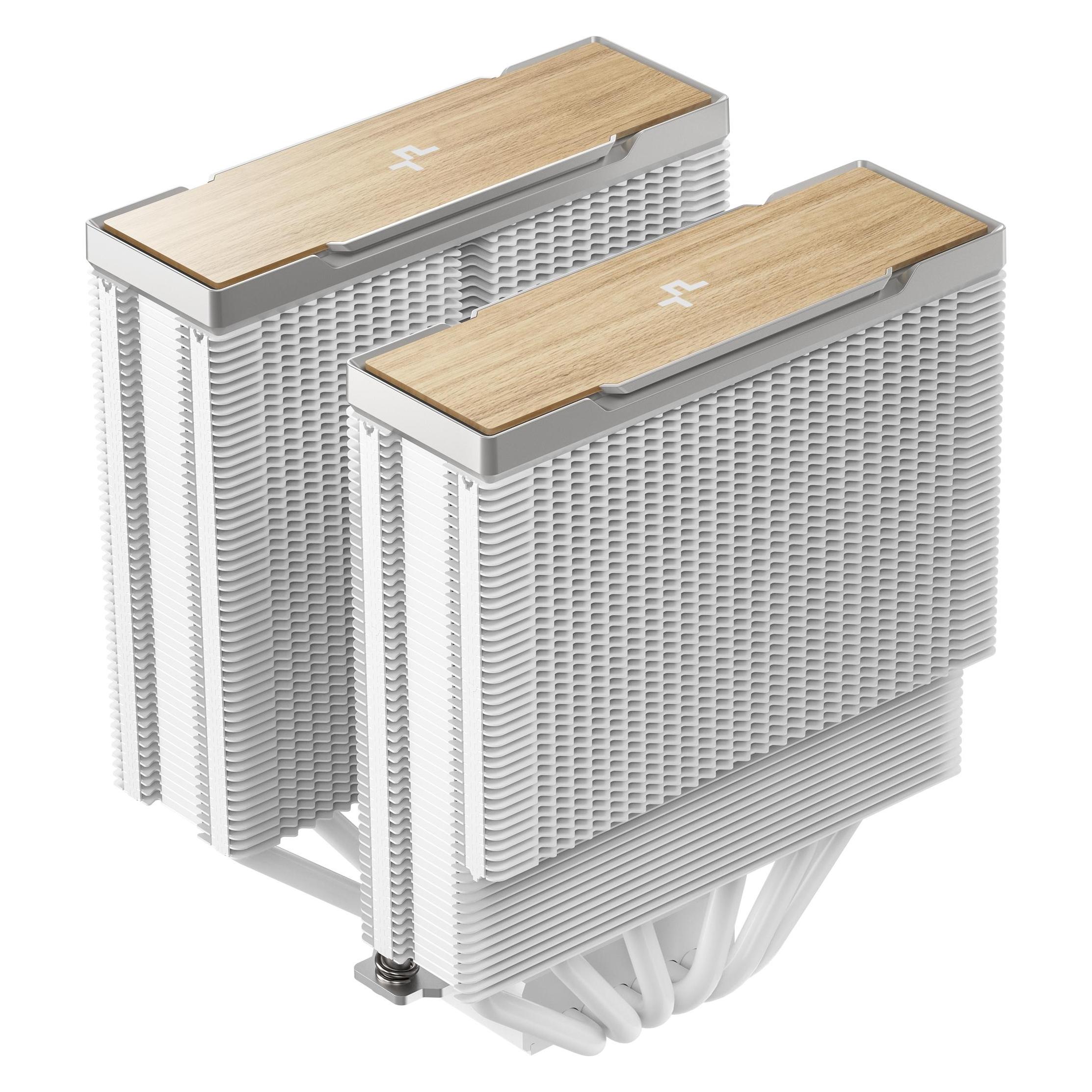 Deepcool AK620 G2 WH (weiss/holz, 120 mm) (159 mm) (R-AK620G2-WHNNMN-GJD)