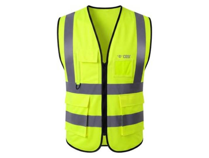 Casr - Gilet Jaune Jaune Taille M