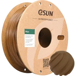 ESUN 72219199 - Filament, PLA+, 1,75 mm, braun, 1 kg