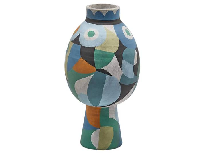Vase Keramik Multicolor H: 40 cm Edg