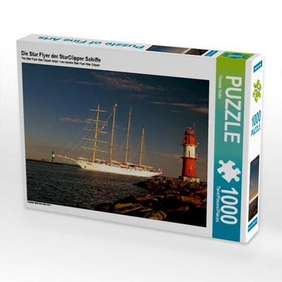 CALVENDO Puzzle Die Star Flyer der StarClipper Schiffe | 1000 Teile Lege-Größe 64x48cm Foto-Puzzle für glückliche Stunden