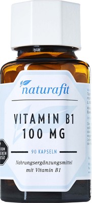 NaturaFit GmbH NATURAFIT Vitamin B1 100 mg Kapseln 25.3 g 12516393