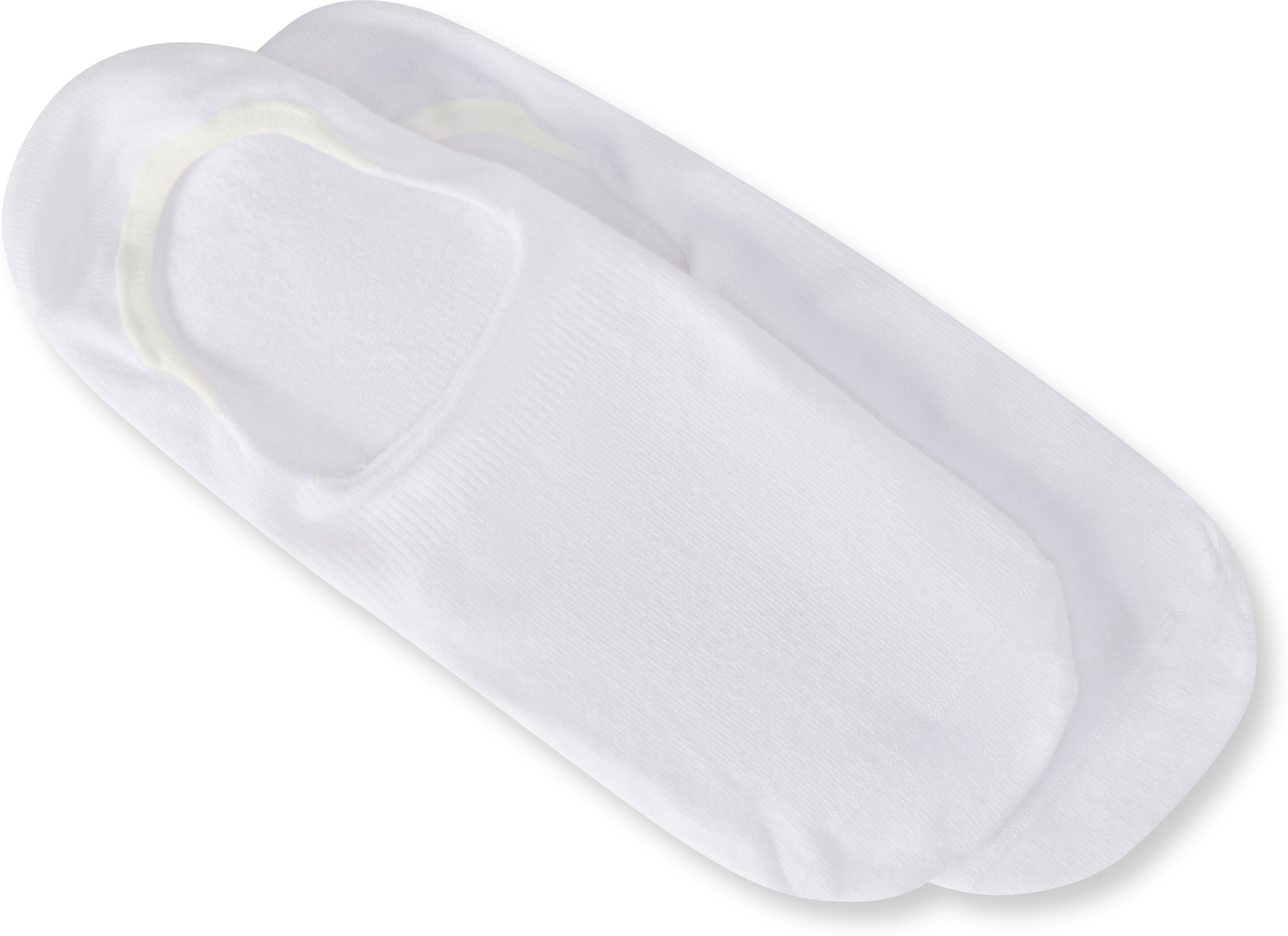 Sneakersocken OLYMP "Doppelpack OLYMP Invisible Sock", Herren, Gr. 45-46, weiss (weiß), Baumwollmischung, elastisch, Socken Sneakersocken, Baumwollmischung weiß 45-46