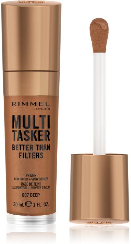 Rimmel Multi-Tasker Better Than Filters brightening makeup primer to even out skin tone shade 007 Deep 30 ml