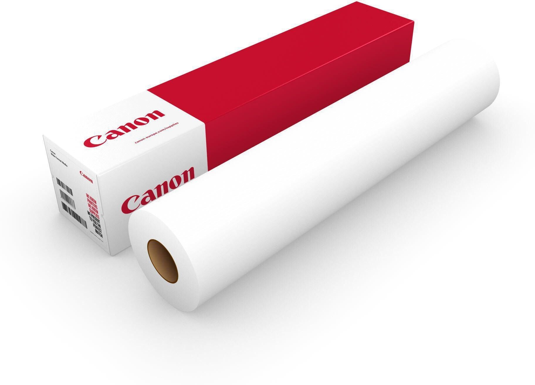 Plotterpapier CANON "Glossy 6062B 24", weiss (weiß), Papiere, Plotterpapier weiß Einheitsgröße