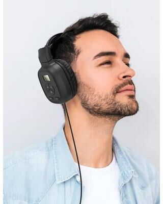 Multicon Wholesale Hub Portable FM Radio Wireless Headphones Foldable Stereo Headset With Customizable Sound Portable FM Radio Wireless Headphones Foldable Stereo Headset With Customizable Sound