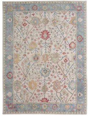 Kelsey Hand Tufted Rug - Cornflower, 3' x 5' - Ballard Designs